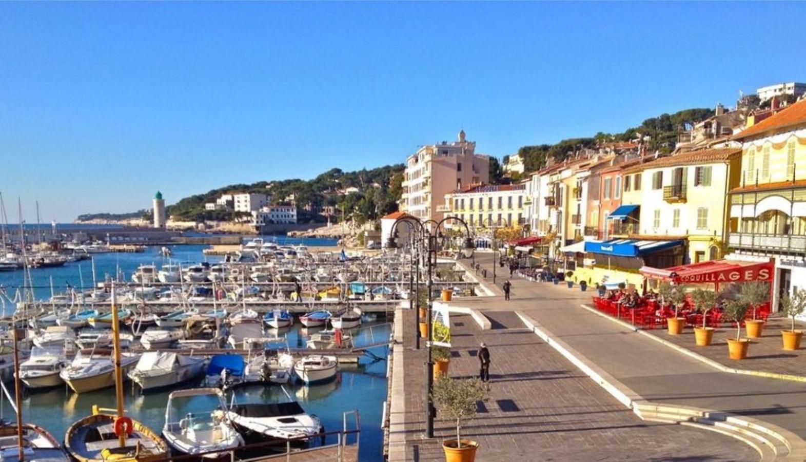 Cassis Centre- Entre Falaise Et Port Leilighet Eksteriør bilde